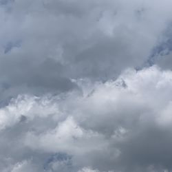 Low angle view of clouds in sky