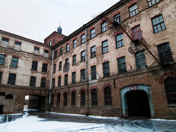 View of building in winter