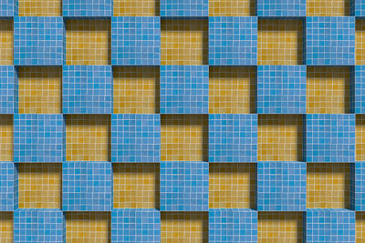 Full frame shot of tiled wall