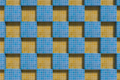 Full frame shot of tiled wall