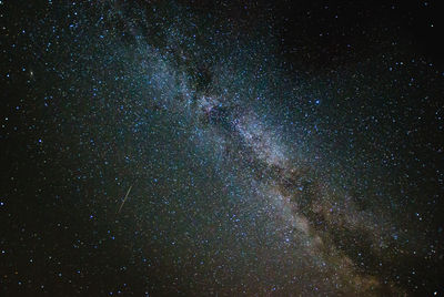 Low angle view of stars in sky