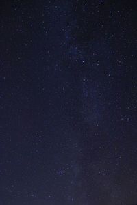 Low angle view of stars in sky