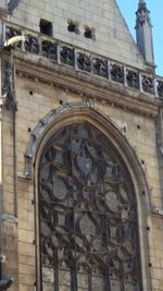 Low angle view of historical building