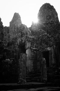 Old ruins against sky