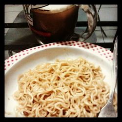 Close-up of served food