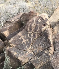 Full frame of rocks