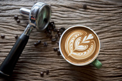 Close-up of coffee cup