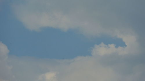 Low angle view of clouds in sky