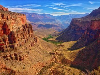 Idyllic shot of grand canyon national park against sky