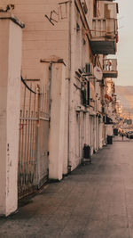 Footpath leading towards building