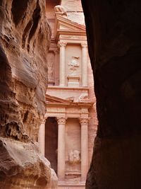 Low angle view of a temple