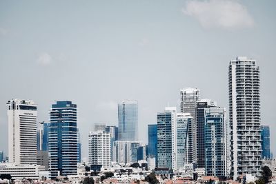 Cityscape against sky