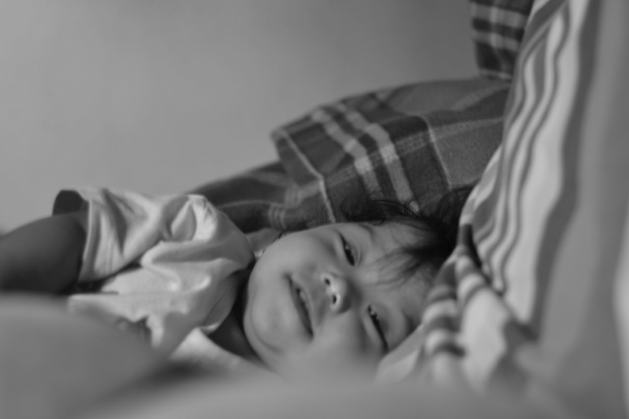 CLOSE-UP OF BABY SLEEPING