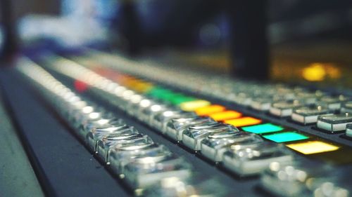 Close-up of computer keyboard