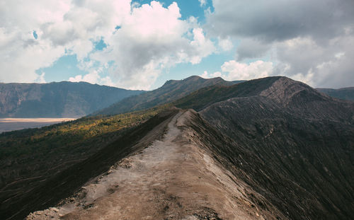 Panoramic view of landscape against sky