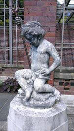Close-up of statue