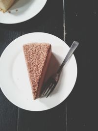 Close-up of served food on table