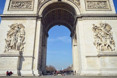 Low angle view of monument