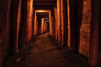 Corridor of building