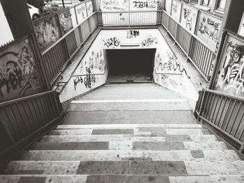 Low angle view of stairs