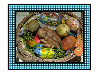 Close-up of multi colored objects