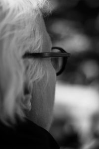 Rear view of man and woman