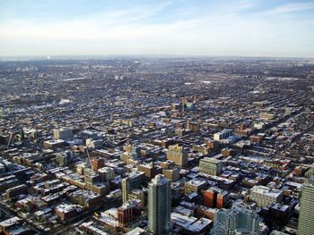 Aerial view of cityscape