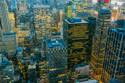 Aerial view of cityscape