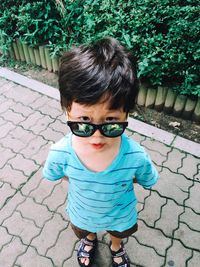 Portrait of young woman