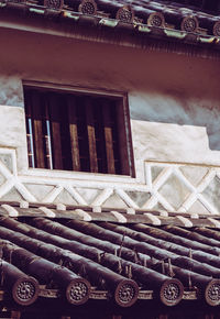 Close-up of building roof