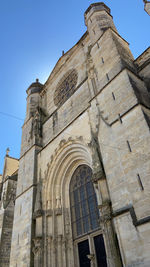 Low angle view of building against sky