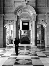 Corridor of building