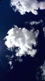 Low angle view of trees against sky