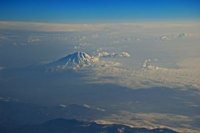 Aerial view of landscape