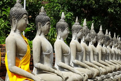 Sculpture of buddha statue in temple