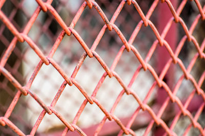 Full frame shot of chainlink fence