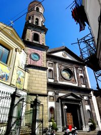 Low angle view of church