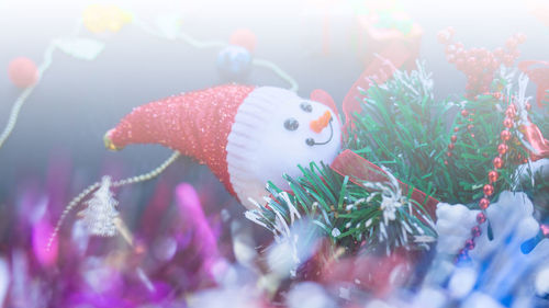 Close-up of christmas decoration