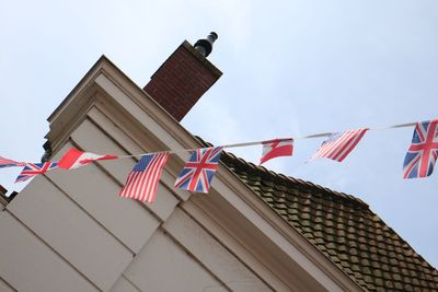 Low angle view of built structure