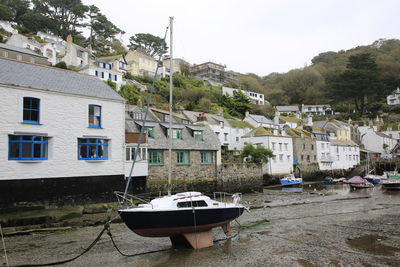 Low tide in polperro