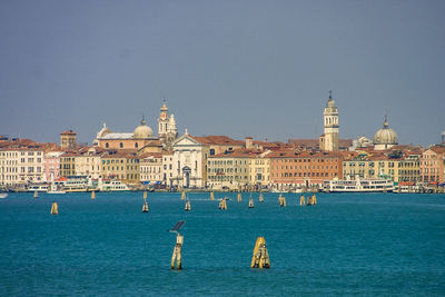 View of church at waterfront