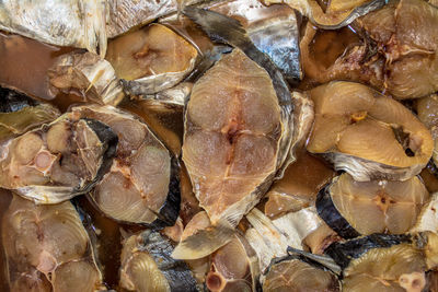 Full frame shot of food in market