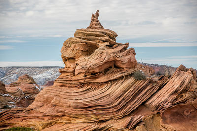 "sorting hat" aka "witches hat" formation at south coyote buttes