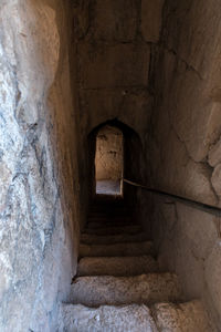 Corridor of old building