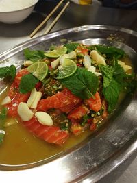 Close-up of food in bowl