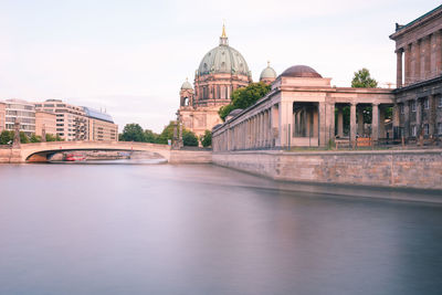 View of buildings at waterfront