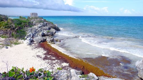 Mayan ruins in tulum, mexico