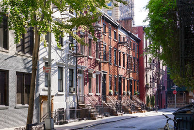 View of buildings in city