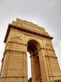 Low angle view of historical building against sky