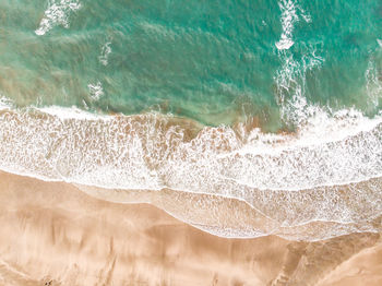 Aerial view of sea